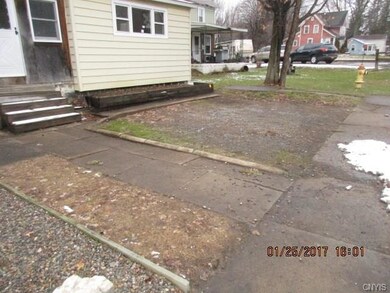 Driveway and sidewalk