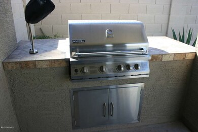 Built in BBQ