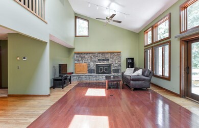 Wood Burning Fire Place