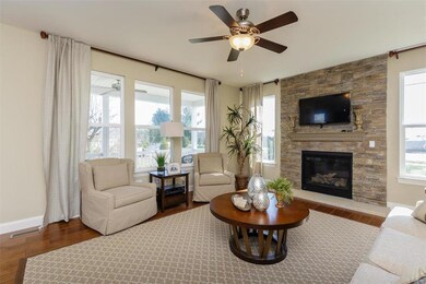 Photo is representation of a similar home.  Some f
