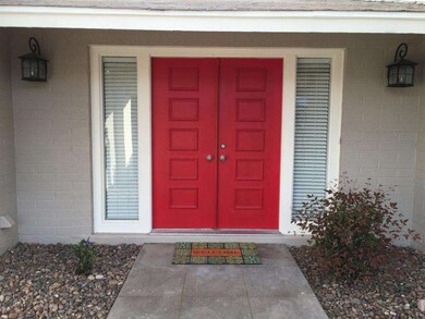 Double Door entry way