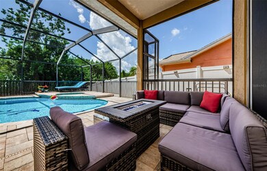 Pool / covered lanai w/ screened enclosure