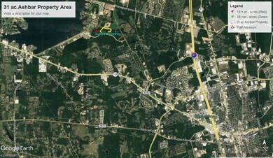 Easy access to I-45 from property