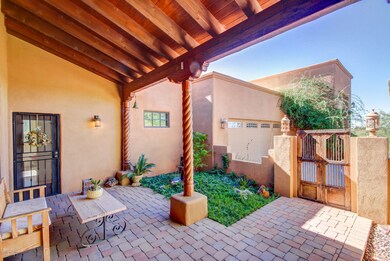 Front courtyard