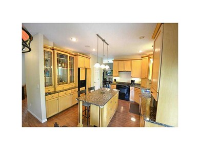 Kitchen. A center island makes cooking a breeze an