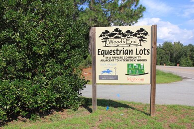 6 woods end sign