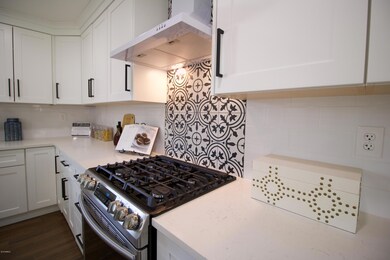 Custom back splash