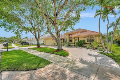 Circular driveway provides ample parking