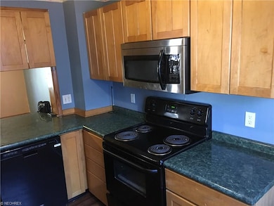 Updated kitchen includes stove, microwave & dishwa