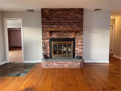 Wood Burning Fireplace