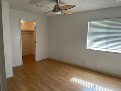 Bedroom #2 with walk in closet.