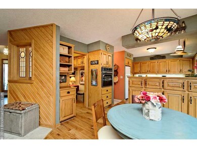 Interior Space/Layout. Just off the kitchen is a little surprise:  A wet bar, complete with ice maker!