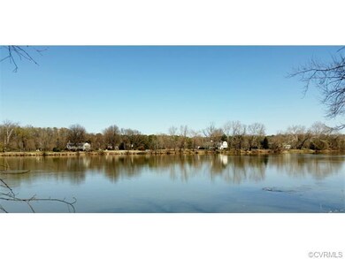 View from the river that is a short walk from the 
