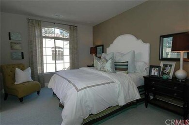 Master bedroom has a walk-in closet and a private 