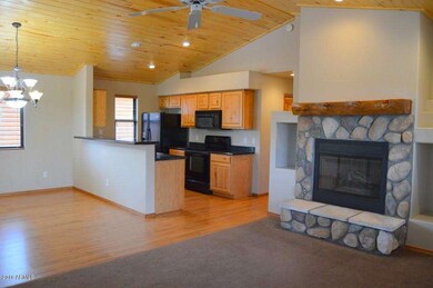View of Kitchen from Living Area