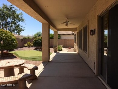 Huge Covered Back Patio