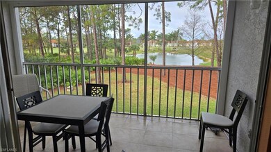 Screebed lanai with peaceful view