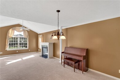 Combined living/dining area w/plenty of light