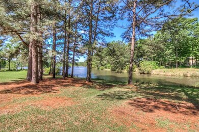View from the large covered back deck