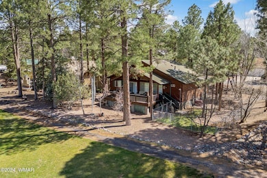 Aerial View of Back of Home