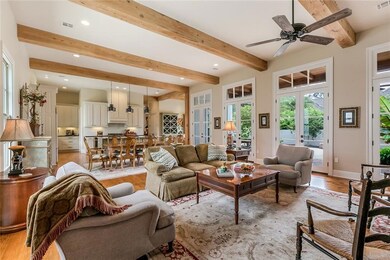 Stunning French Doors leading to Covered Porch and