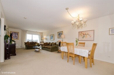 Living room/dining room combination, balcony off o