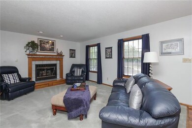 Living Room with Fireplace.