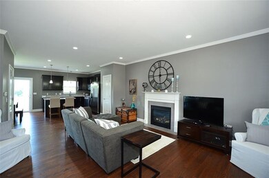 336 Eutaw - The open floor plan allows the gas fir