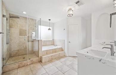 Master Bathroom with Tub and standing shower.  Add