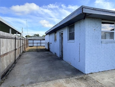 Left side driveway to rear yard