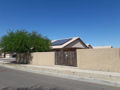 Coner lot, RV gate and Solar Panels