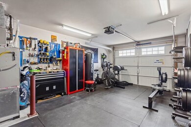 Finshed garage