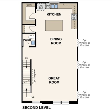 View of room layout