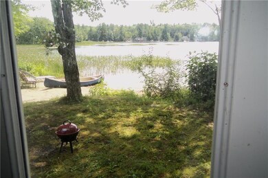 View from basement door