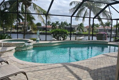 Heated saltwater pool and spa