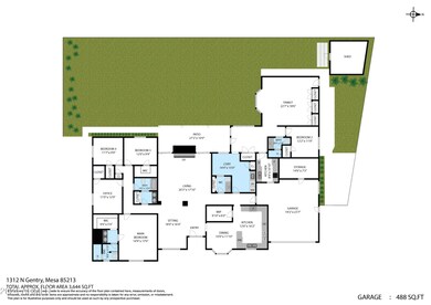 1312 N Gentry-2D Floorplan