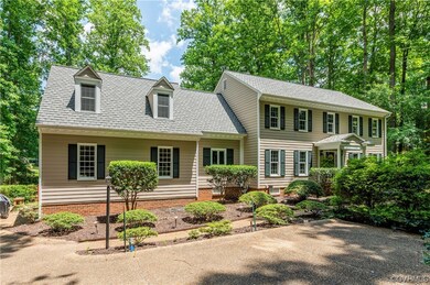 View of colonial-style house