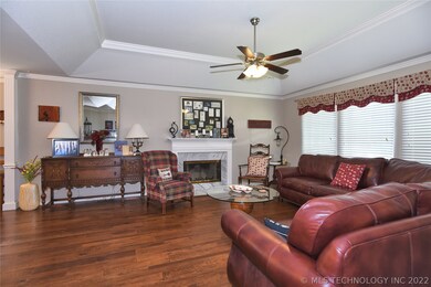 A look at the formal living.  The 3 windows shown