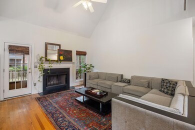 Lofted ceiling