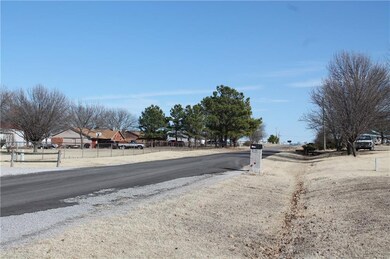 Looking East down road from property