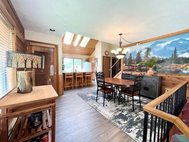 Another view of open space.  Skylights to let the
