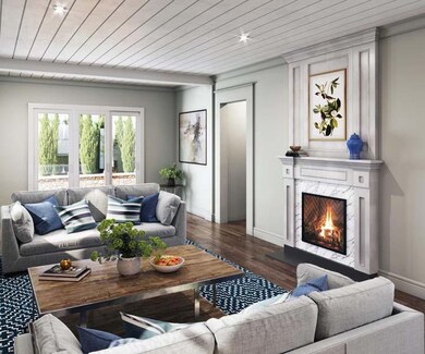 living room rendering