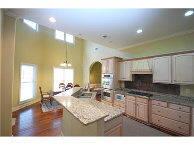 Fabulous kitchen with double ovens and granite cou