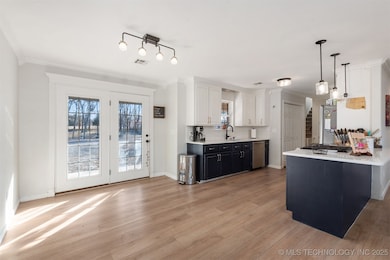 dining and kitchen