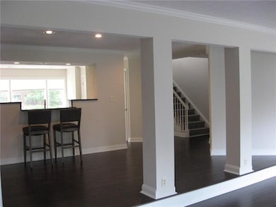 DINING ROOM W/ OPEN WALL TO KITCHEN