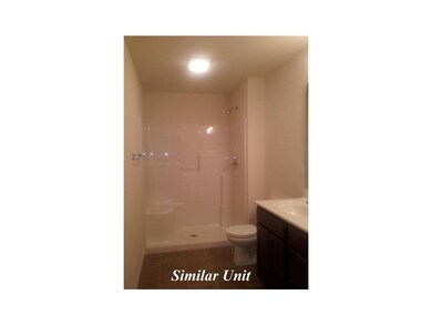Master Bathroom. Picture is of similar unit.