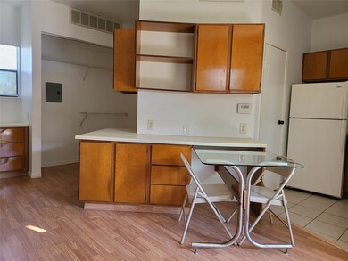 built-in cabinets, shelves, desk space