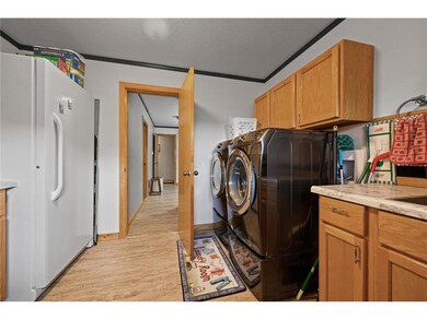 Laundry/Mud room connects to the main floor bathro