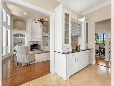 Butler Area leading to Living Room and Formal Dini