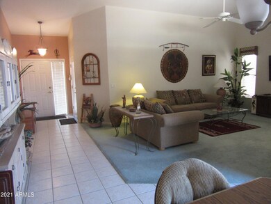 Front Entrance and Living Room